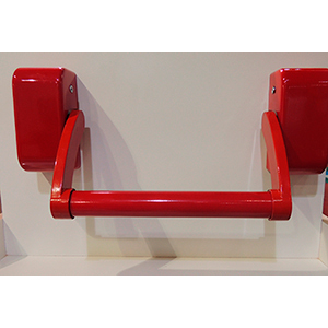 Barra antipânico para porta de vidro